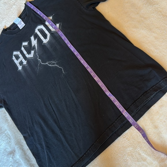 Vintage AC/DC, authentic tour, oversized T-shirt. Size extra large. Unisex tour - Picture 2 of 4